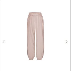 NWT SKIMS Velour Oversized Jogger DUSK size SMALL